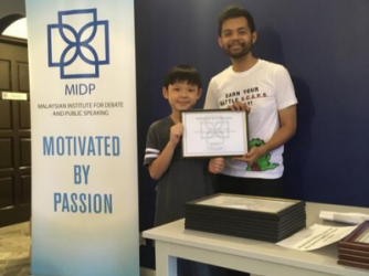Eloquent Juniors by Malaysian Institute for Debate and Public Speaking (MIDP)