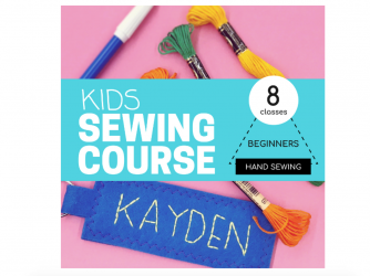 Kids Sewing Course: Beginners Hand Sewing (8 classes) by Maker's Habitat